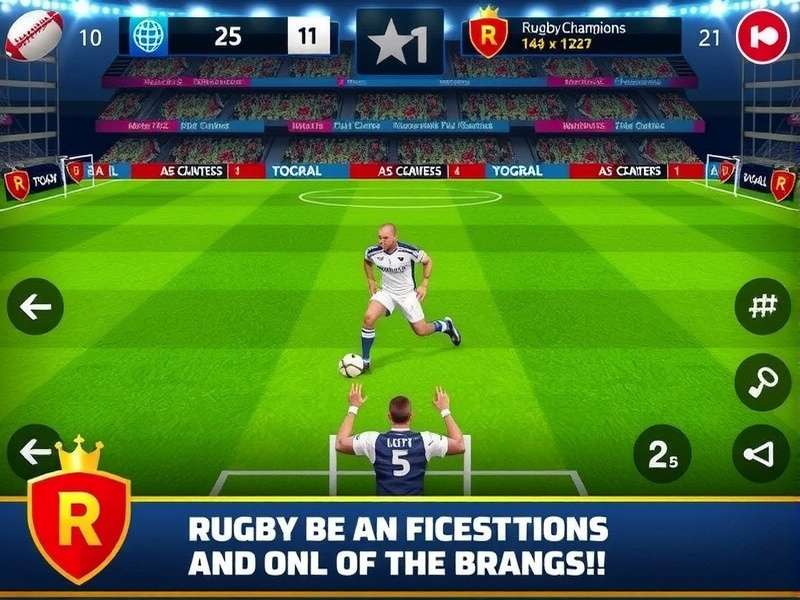 Rugby Champions IN Game Screenshot